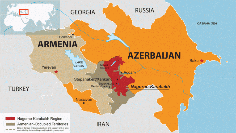Is Armenia in Europe or Asia? In which continent is Armenia?