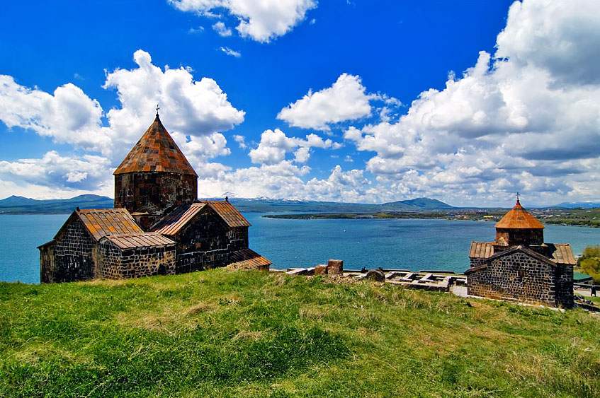 LLake Sevan and sevanavank monastery