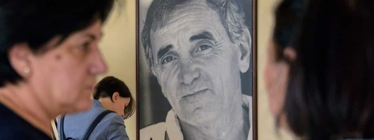 Hommage à Charles Aznavour à Erevan