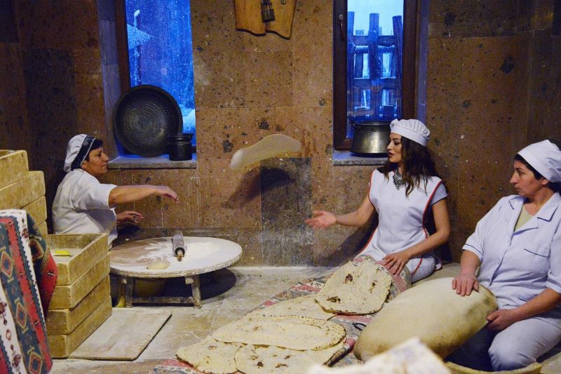 lavash baking