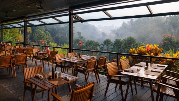Restaurant experience in Bali