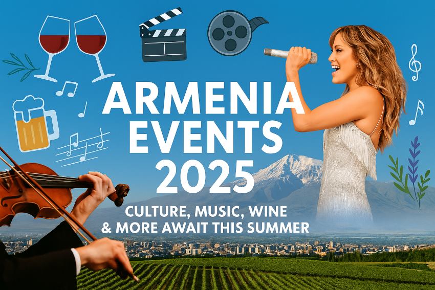 banner showing armenia events 2025