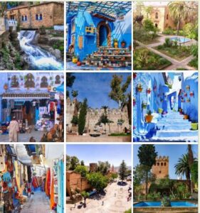 digest of photos of Morocco sites