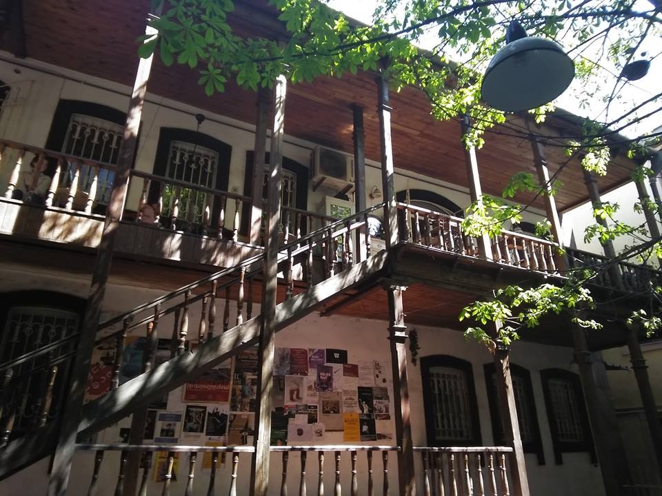 Yerevan old town architecture